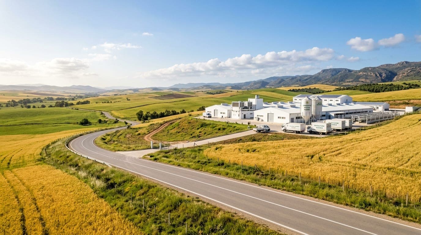 Complexe agro-industriel de la Coopérative Agricole ERRAKHA WA IZDDIHAR à Aïn Yagout, Batna