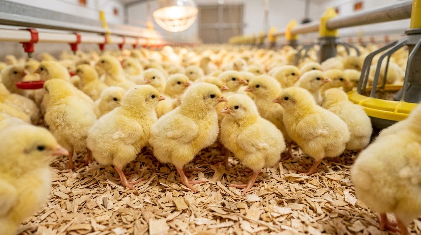 Centre d'Élevage de Poussins Poulettes Démarrées