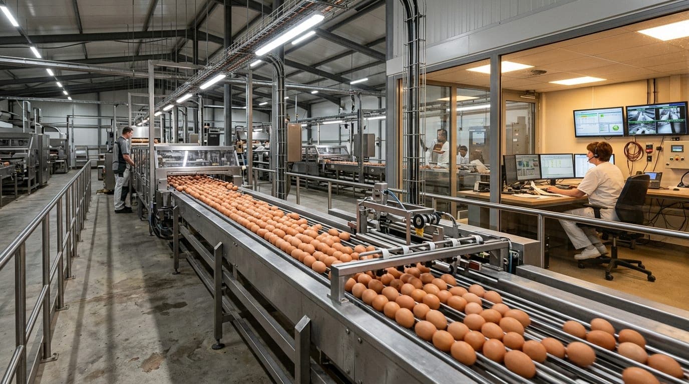 Centre d'Élevage Poulettes Démarrées & Production d'Œuf de Consommation